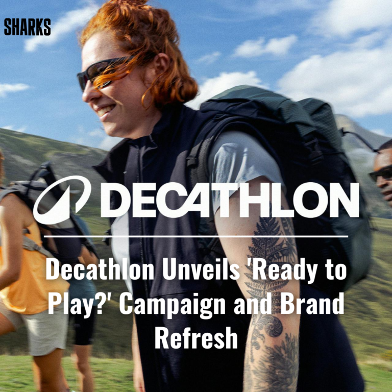 Decathlon launches their latest 'Ready to Play?' campaign, which includes a revised brand identity with a new 'Orbit' emblem.